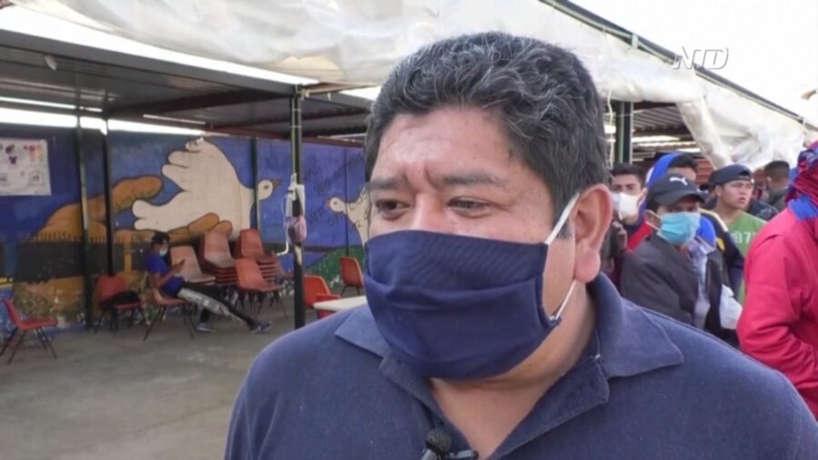 Mexican Shelter Receives Influx of Migrants En Route to US-Mexico Border