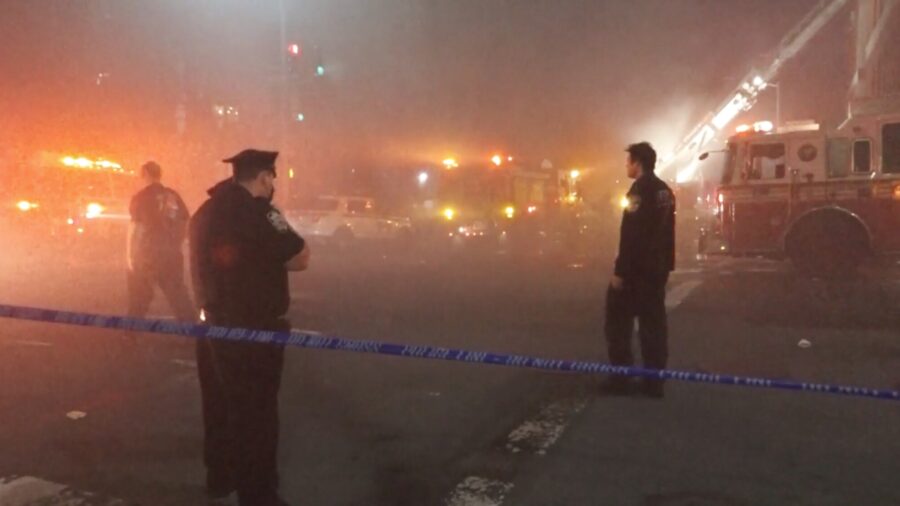 400 Firefighters Battle NYC Fire for 12 Hours