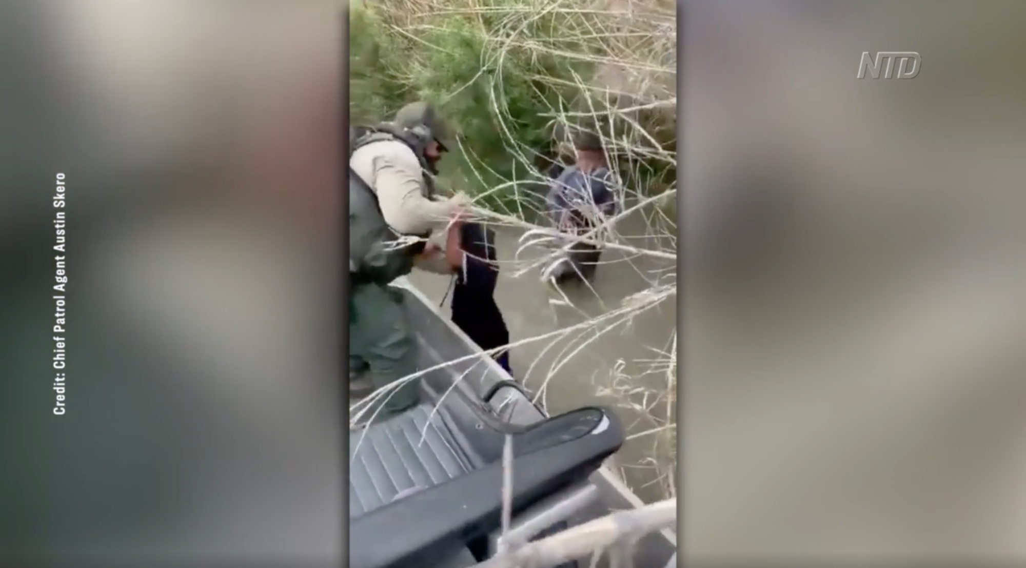 Unaccompanied Minors Rescued From Rio Grande