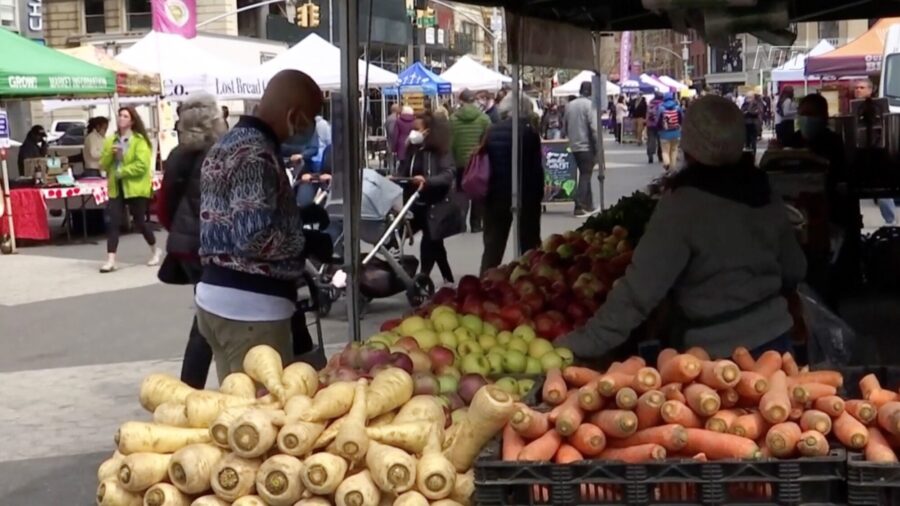 NYC's Union Square Greenmarket Inspires Hope