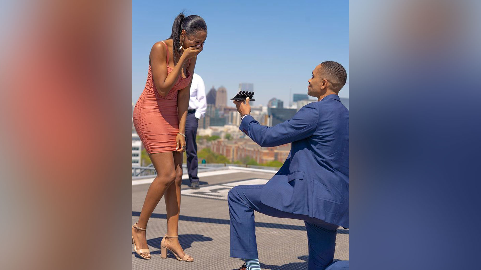 Man Tops Off Helicopter Proposal With Five Engagement Rings