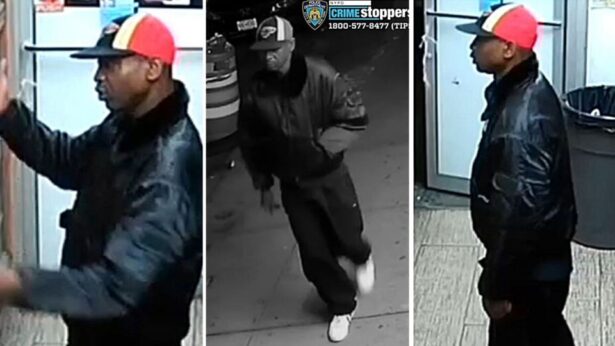 The NYPD released new images of a suspect who is believed to have kicked and stomped a 61-year-old Asian male in New York, leaving him hospitalized. (NYPD)