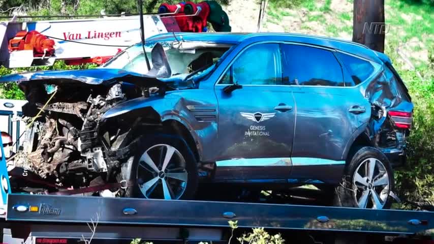 Authorities Determine Cause of Tiger Woods' Crash