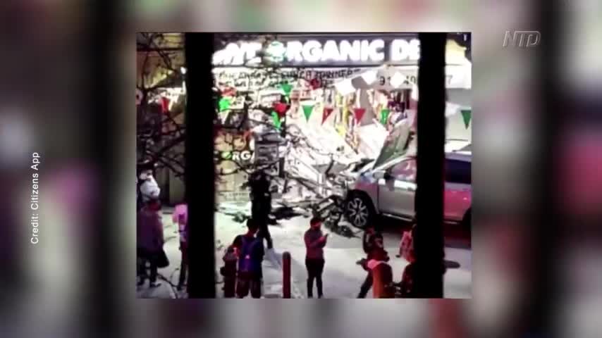 6 Injured After SUV Crashes Into Store in NYC