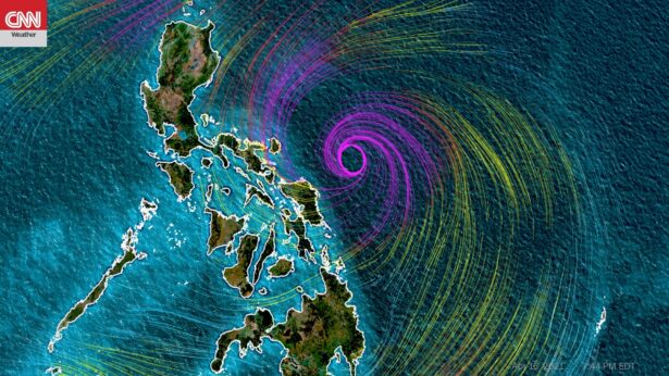 Surigae continues to strengthen, becoming the first super typhoon. (CNN Weather)