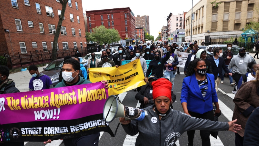New York Residents March Against Gun Violence
