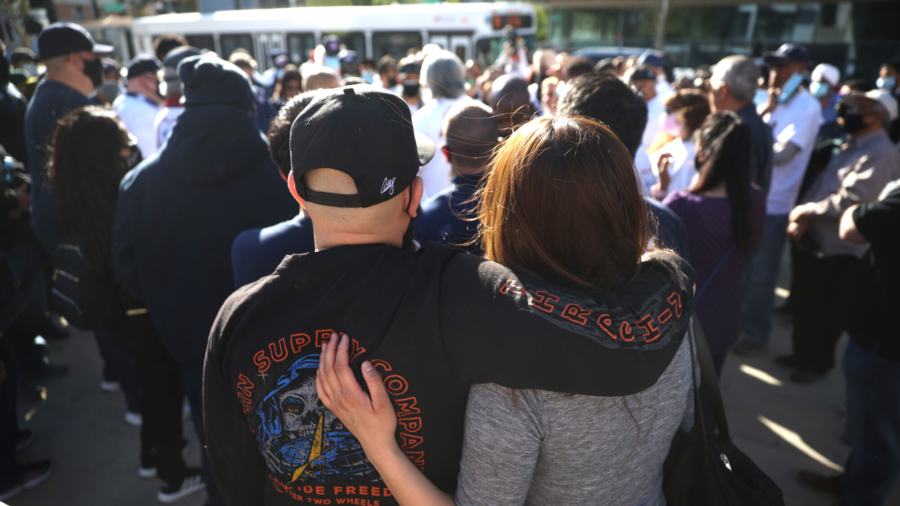 Bay Area Holds Vigil for VTA Employees