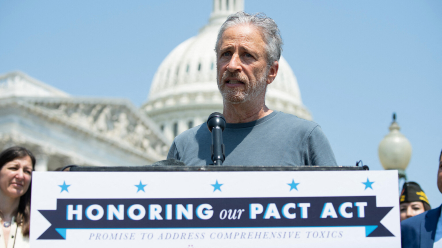 Jon Stewart Advocates for More Veteran Care