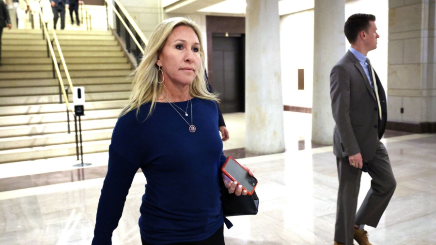 Rep. Greene Suspended From Facebook, Banned From Twitter