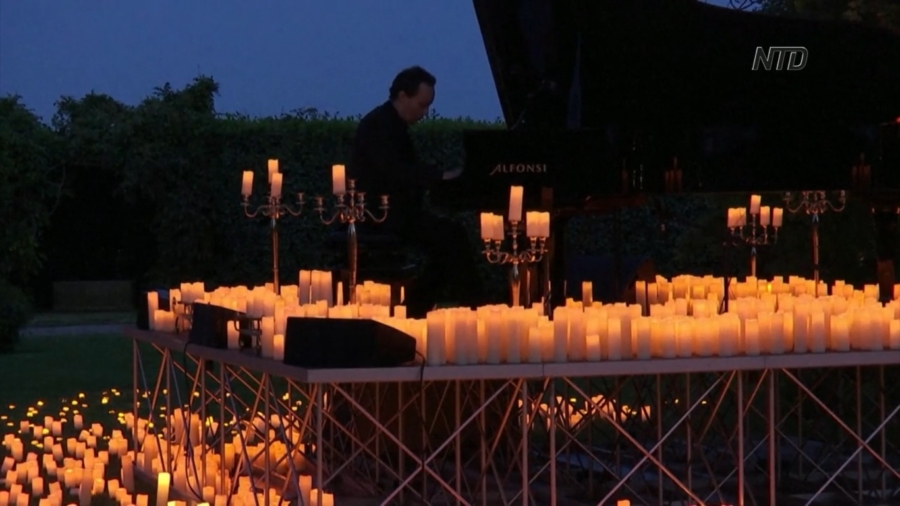 Italians Relish Candlelight Concert