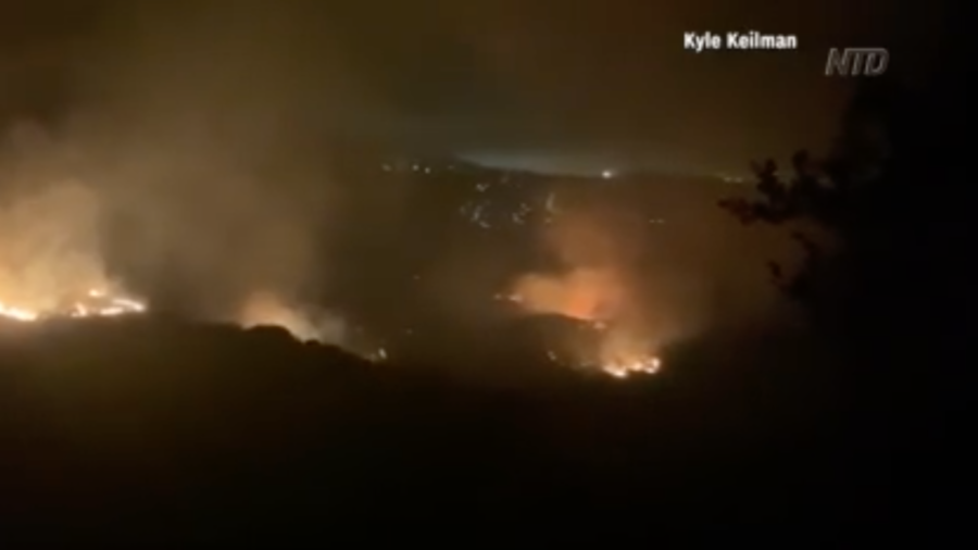 2 Arson Suspects Detained in Los Angeles Wildfire