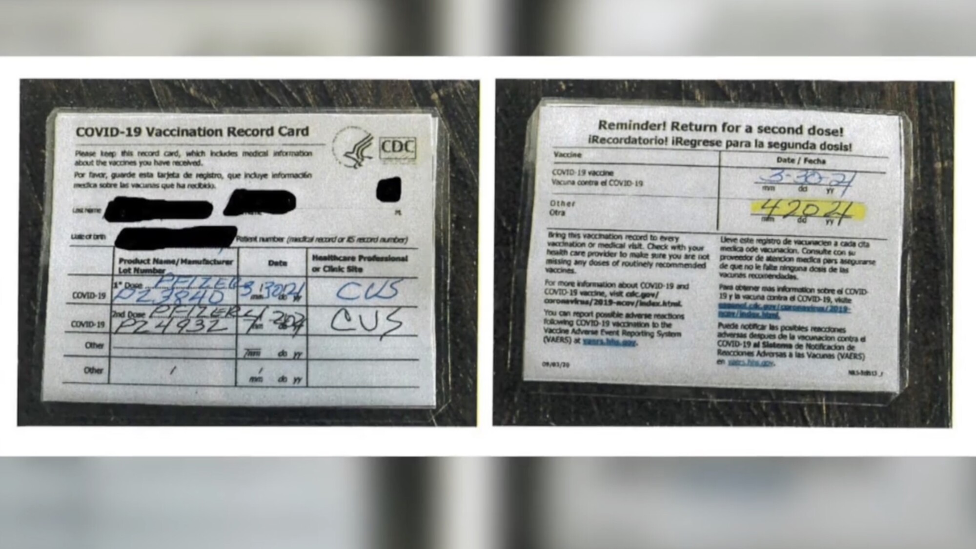 Deep Dive (Aug. 10): Rise in Fake Vaccination Cards as Mandates Increase
