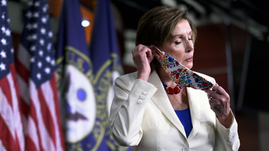 Pelosi May Ban Maskless Members From House Floor
