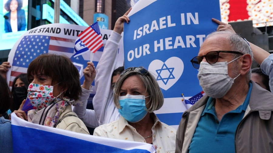 Pro-Israel Rally at Times Square