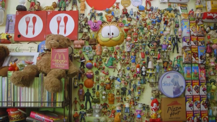 Guinness Record Holder Shows Toy Collection
