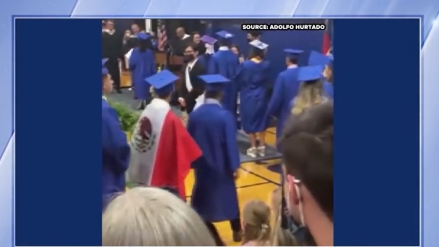 Flag-Wearing Student Denied Diploma