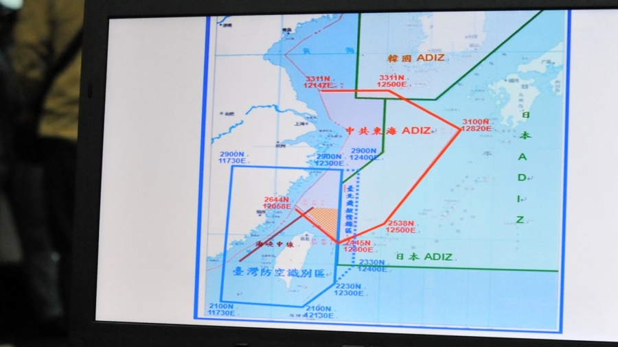 Chinese Military Jet Fleet Patrols Taiwan