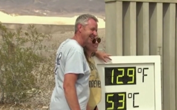 Death Valley Hits 129 Degrees Fahrenheit