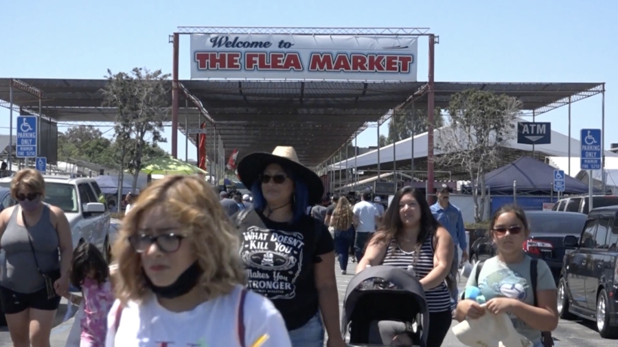 California Flea Market Hunger Strike