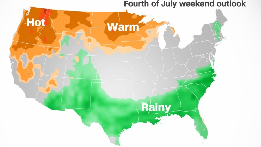 This Forecast Could Extinguish Your July 4th BBQ Plans