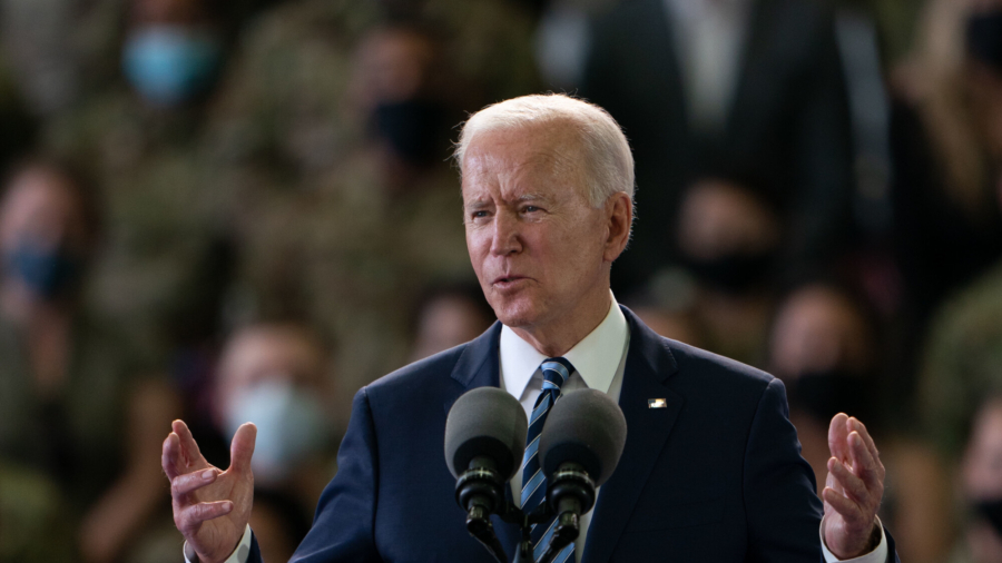 Biden Speaks to Troops Ahead of G-7 Summit
