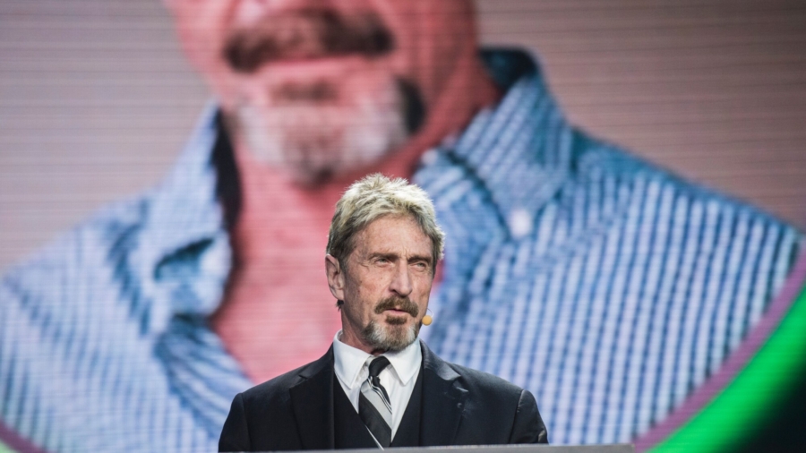 McAfee Widow: I Do Not Accept 'Suicide' Story