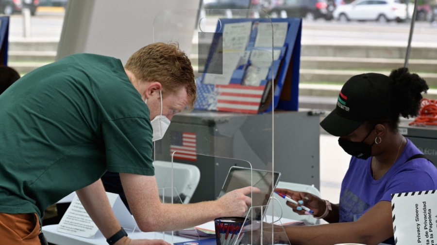 New York City Votes in Primary Election