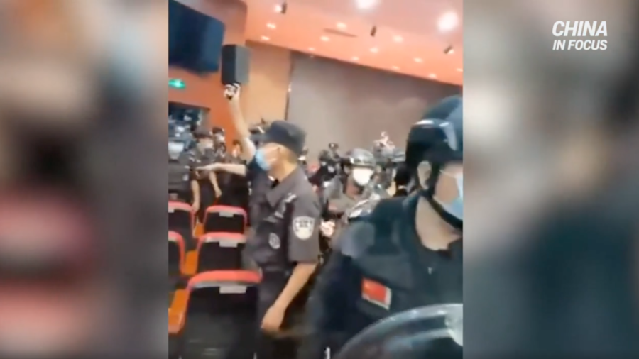 Police Suppress Student Protests in China