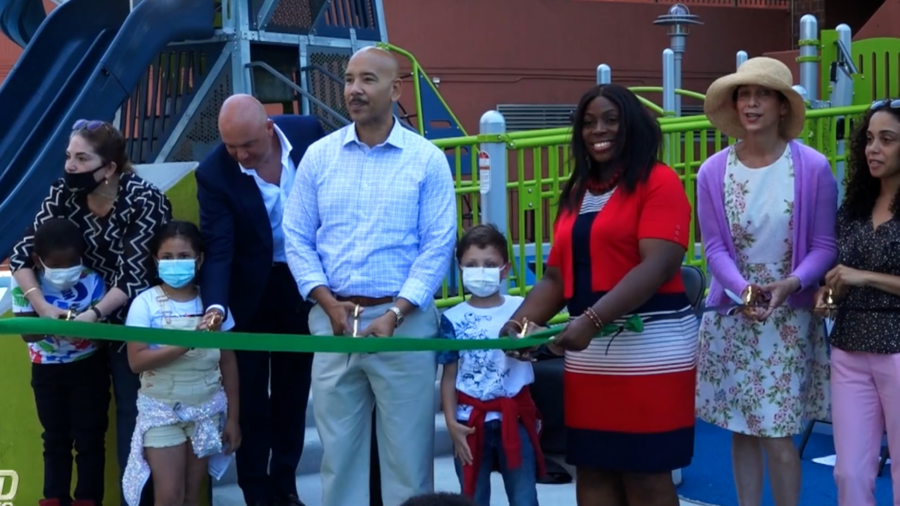 New Playground in Bronx State Park