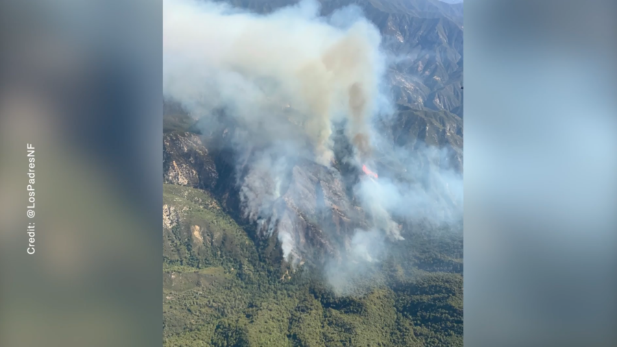 California Fire Burns 2,000 Acres, Not Contained