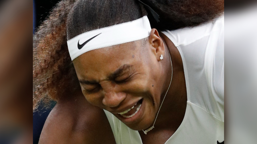 Wimbledon Ends in Tears for Injured Serena