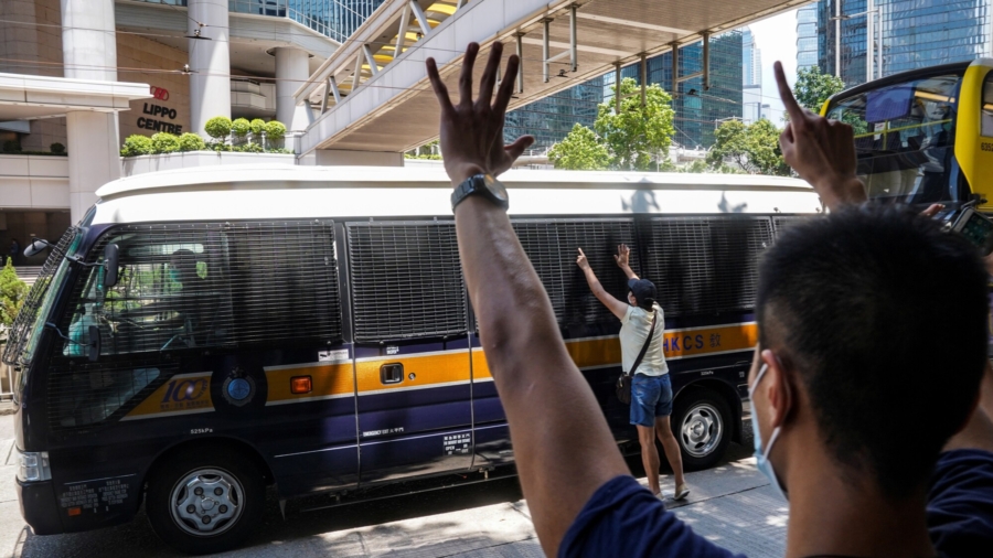 Man Charged Under Hong Kong Security Law Says Not Guilty