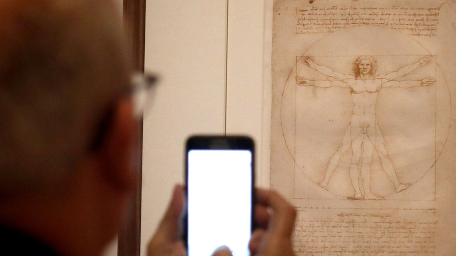Da Vinci Painting Exhibition at French Castle