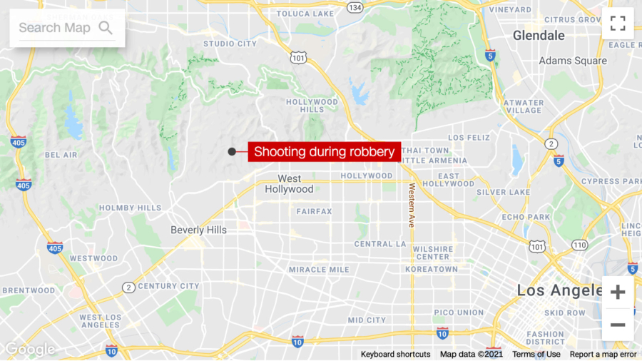 Five People Shot Overnight, One Fatally, During Robbery in the Hollywood Hills
