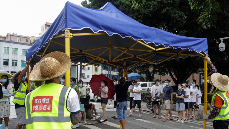 CCP Virus Hits Guangdong Province