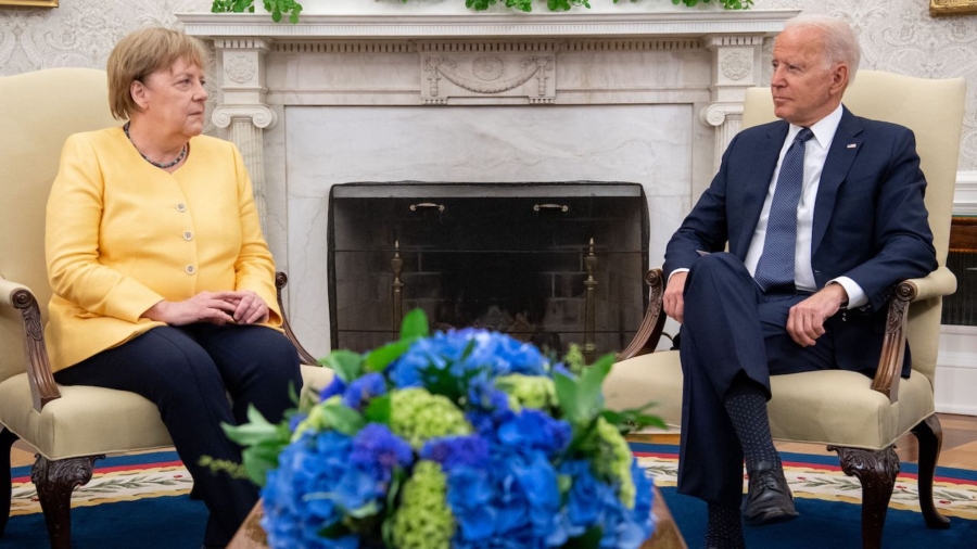 Biden Meets With Germany’s Merkel at White House