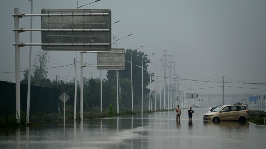 Concern Over Flood Victims With Bleeding Eyes
