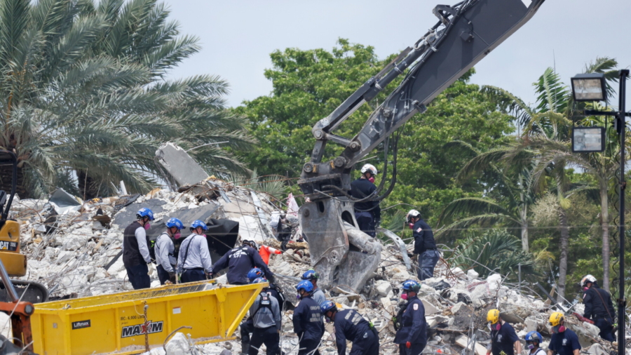 3 More Bodies Recovered From Collapsed Condo