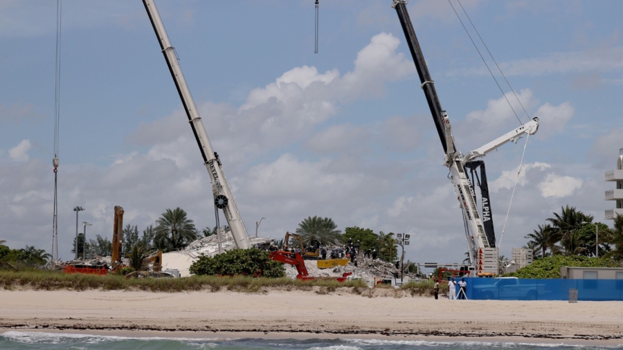 Demolition Crews Take Down Rest of Florida Condo