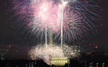 Independence Day Fireworks Light Up National Mall