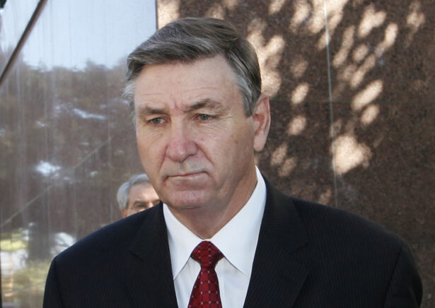 Jamie Spears, father of singer Britney Spears, leaves the Stanley Mosk Courthouse in Los Angeles, on Oct. 24, 2012. (AP Photo/Nick Ut)