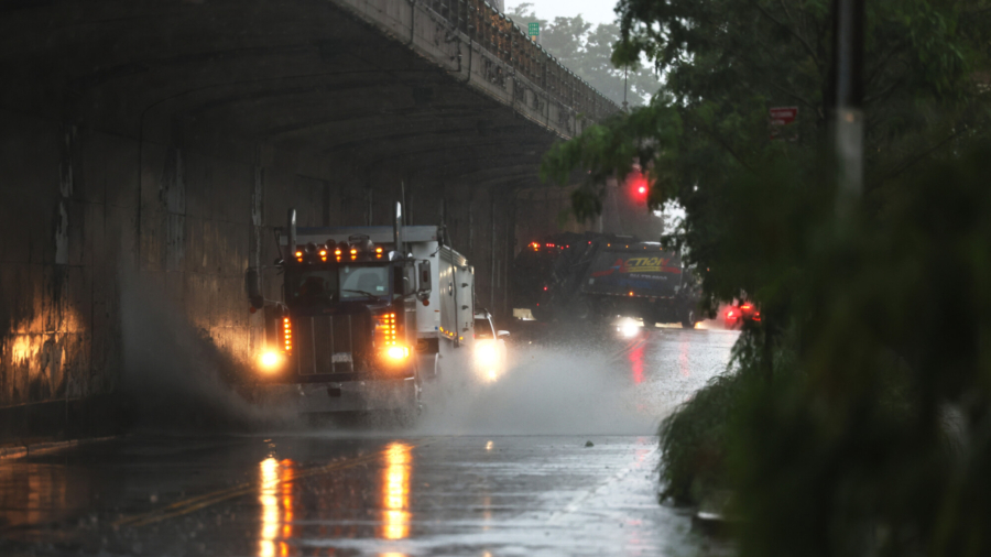 NYC Under Water After Heavy Thunderstorm
