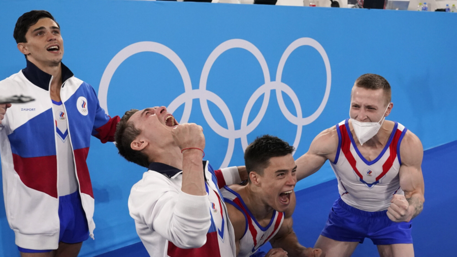 Russia Edges Japan, China for Gold in Men’s Gymnastics