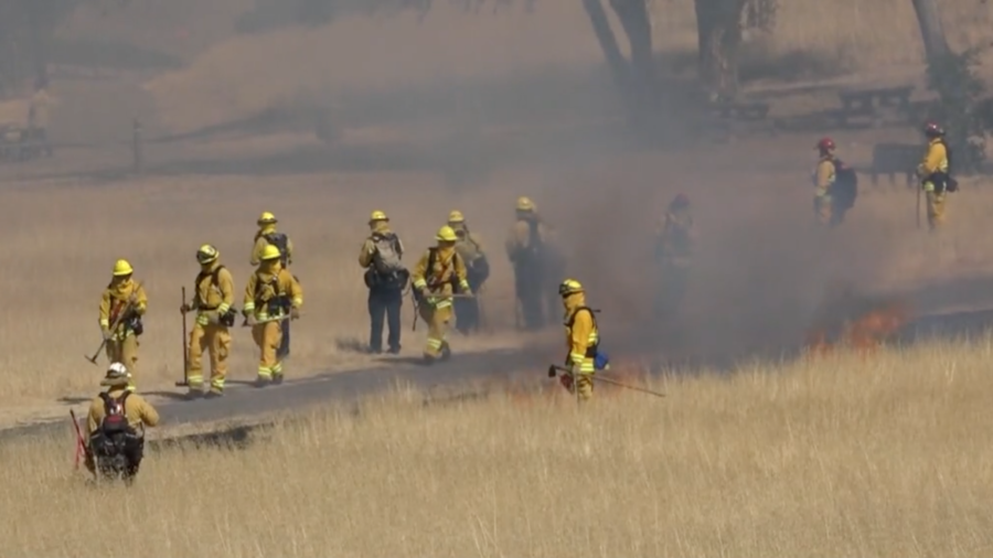 Firefighter Recruits Train for Wildfire Ahead of July 4