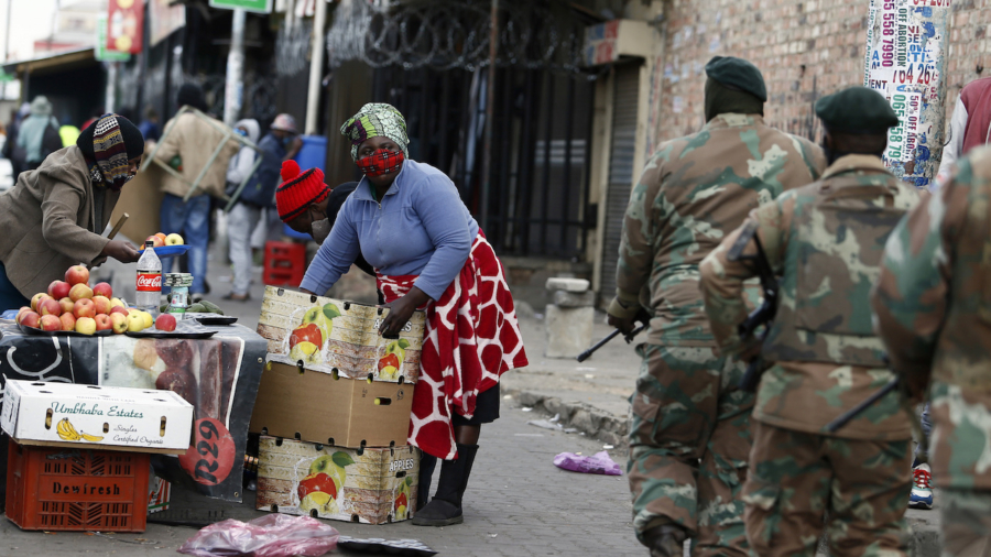 South Africa Deploys 25,000 Troops
