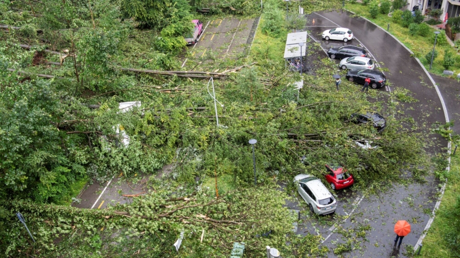Storms Cause Widespread Damage in Switzerland, Germany