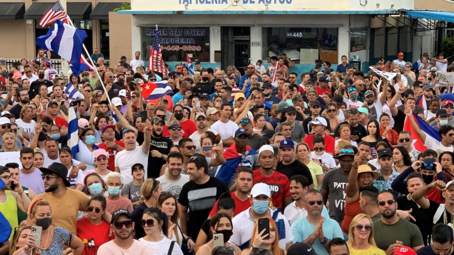 BLM Blames US Sanctions for Cuba's Crisis