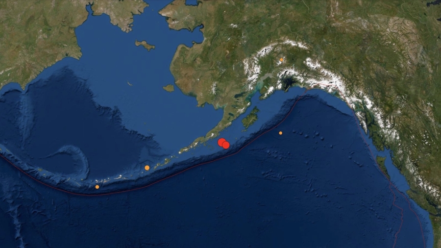 Magnitude 8.2 Earthquake Strikes Near Alaska, Producing a Small Tsunami
