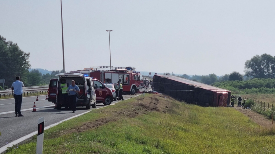 Bus Swerves Off Road in Croatia; 10 Killed, 44 Injured