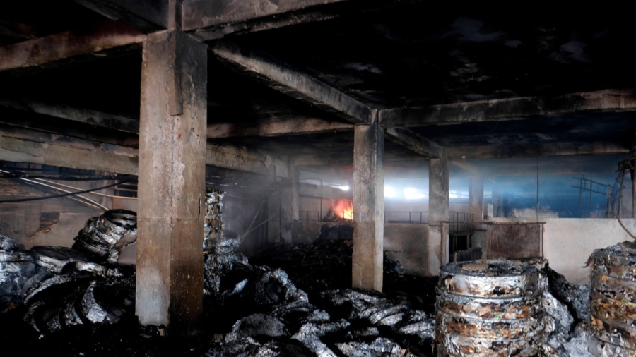 52 Dead in Bangladesh Factory Fire as Workers Locked Inside